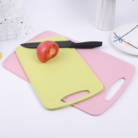 小麦秸秆切菜板家用厨房抗菌防霉砧板水果塑料刀板宿舍小案板占板