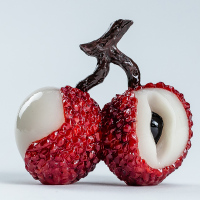 同款变色荔枝茶宠简约创意摆件精品可养个性茶玩茶道茶具配件|荔枝茶宠两粒