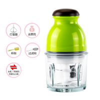 辅食机婴儿多功能一体机家用电动绞肉机榨汁大容量搅拌果泥料理机|升级版玻璃杯绿买一赠五