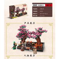 国潮玩具三国演义小侠刘备关羽张飞桃园三结义蜀汉中国风人仔积木|桃园结义[经典成语场景]813+颗粒