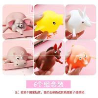 发泄球解气情绪释压玩具团子轻便压力减压礼物好玩小学生娃娃解|发泄气球6个装款式一 均码