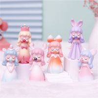 吹泡泡女孩树脂工艺品车载桌面装饰摆件手办公仔盲盒闺蜜生日礼物|9.5cm盲盒款泡泡女孩不重复三个