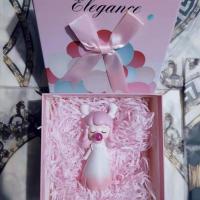 吹泡泡女孩树脂工艺品车载桌面装饰摆件手办公仔盲盒闺蜜生日礼物|13cm大号鹿角款-礼盒装