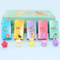 神奇宝贝皮卡丘萌宠盲盒宠物小精灵呆呆兽捏捏乐上课无聊解压神器|端盒整盒套30小盒-有重复