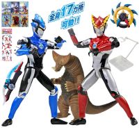 赛罗奥特曼玩具act关节超可动泽塔银河捷德特利迦手办发声光套装|双兄弟[罗布罗索]大战17厘米哥莫拉