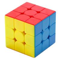 奇艺魔方三阶儿童魔方初学者学生魔术魔方益智力开发玩具解压神器|[掌柜推荐]品牌三阶魔方(送教程)