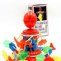 新生婴儿玩具上弦发条风铃电动吊铃 0到3个月宝宝旋转音乐床头铃|发条风铃