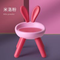 儿童凳子椅子靠背椅塑料板凳防滑幼儿园宝宝小椅子家用叫叫椅座椅|米洛粉