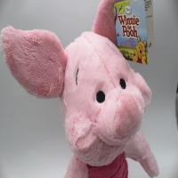 小熊维尼的朋友长绒超柔皮杰猪Piglet毛绒玩具公仔玩偶布娃娃礼