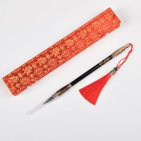 婴儿胎发纪念品diy自制胎毛笔制作定做抓阄礼物胎毛画吊坠章笔盒|牦牛角黑檀木牛+免费刻字+送锦盒