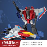 变形金刚玩具男孩擎天柱合金版大黄蜂汽车人钢索恐龙机器人3-6岁|红蜘蛛战神[合金版]