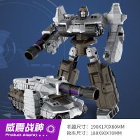 变形金刚玩具男孩擎天柱合金版大黄蜂汽车人钢索恐龙机器人3-6岁|震天战神[合金版]