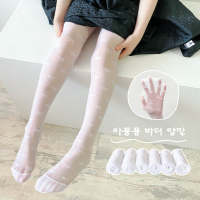 女童连裤袜夏季超薄款儿童丝袜打底袜洋气小女孩宝宝白色舞蹈袜子