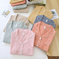 舒适级!四季款慵懒级情侣家居服长袖长裤套装睡衣春夏男女起居服