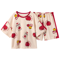 情侣睡衣女春夏季纯棉短袖薄款2021年新款男士休闲家居服两件套装