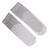 10双 夏季女防勾丝短袜包芯丝棉底女短丝袜耐磨薄款黑肉色丝袜子