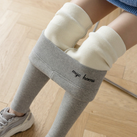 羊羔绒打底裤女秋冬季新款加绒加厚外穿长裤弹力显瘦一体保暖棉裤