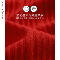 情侣睡衣女纯棉长袖新婚结婚新娘大红色婚礼喜庆春秋家居服男套装