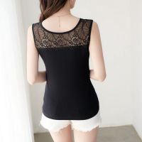 莫代尔棉/春夏吊带背心女打底外穿上衣百搭性感蕾丝吊带女内搭
