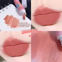 彩虹能量唇釉高颜值哑光雾面百搭不挑皮奶霜质地口红唇彩
