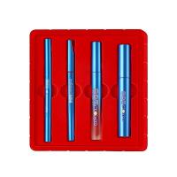 四件套 四件套盒唇釉保湿滋润眼线笔睫毛膏眉笔防水防汗不晕染彩妆