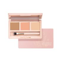 三色遮瑕膏 三色遮瑕盘遮盖黑眼圈斑点痘印修容遮瑕膏