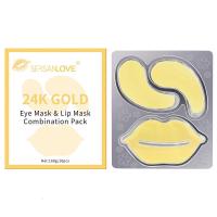 金眼膜贴唇膜 眼唇膜贴眼唇纹保湿修护水晶 唇膜眼膜贴