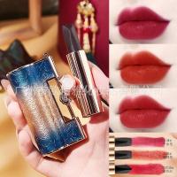 同心如意三色口红 丝绒雾面保湿滋润哑光三色口红不沾杯不色唇膏