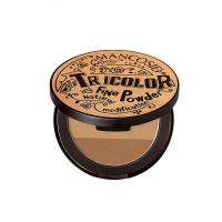 02#三色立体修容粉饼+修容刷 三色立体修容粉饼 粉质细腻鼻影影高光提亮初学者修容盘