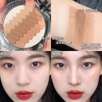 混色高光修容腮红一体盘便携鼻影眼影温柔日常服帖持妆-368