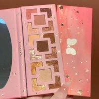 142浪漫蜜语眼影 玛菲可142浪漫蜜语实物影粉盘 珠光哑光闪粉大地色15影