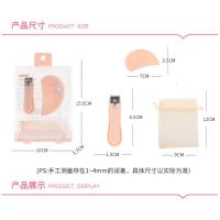 拉美拉027修甲套装 027指甲钳修甲套装 指甲剪指甲锉便携束口袋修甲工具套装