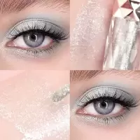 彩妆珠光眼影液体 防水不色持妆闪耀钻石高光眼影