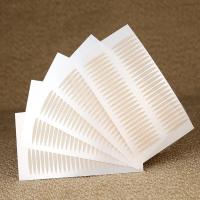 639双眼皮贴 蕾丝网纹橄榄型双眼皮贴隐形透气粘性强自然肉色防水自粘