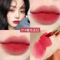 []同款小日记小细管细跟口红哑光丝绒防水不色显白小羊皮唇膏