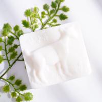 []韩文纱网羊奶手工皂100克 羊形洁面香皂旅游热卖地摊货源