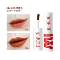 []女主角唇泥哑光雾面唇颊两用腮红口红唇釉平价不易色唇彩