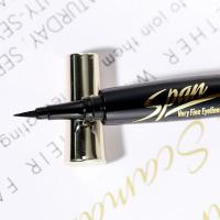 [新品]彩妆明晰柔顺眼线液笔女初学者防水防汗持久不晕染眼线笔硬头