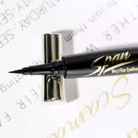 [新品]彩妆明晰柔顺眼线液笔女初学者防水防汗持久不晕染眼线笔硬头