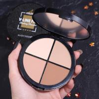 [新品]国货彩妆修容盘星空修容粉高光立体影鼻影四色修容粉饼