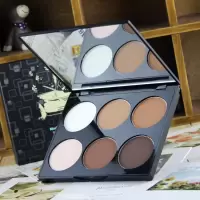 [新品]彩妆立体提亮六色修容粉饼影组合鼻影侧影高光修容一体盘