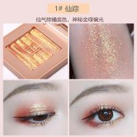 [新品]彩妆画报女郎单影 超火珠光哑光细闪鼻影防水眼影盘