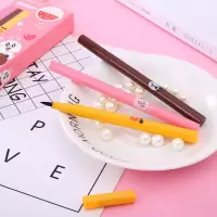 [新品]初学者卡通眼线笔硬头 防水防汗不晕染眼线液笔8654