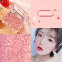 [新品]国货彩妆羞涩甜蜜腮红自然裸妆元气少女学生平价高光修容胭脂