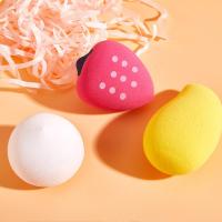 [新品]缤纷水果罐装粉扑 非乳胶化妆海绵扑干湿两用不吃粉美妆蛋