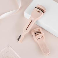 [新品]美妆工具立体卷翘双头睫毛夹 持久定型眼睫毛辅助器带眉梳