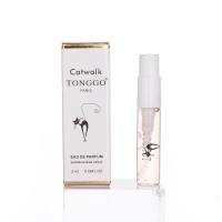 小黑猫女士香水 2毫升 [新品]唐格儿香水小黑猫女士香水2试管小样法国香精