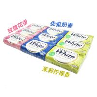 [新品]花/王沐浴植物肥皂牛奶柠檬玫瑰香130g*3块装