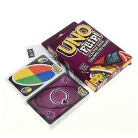 经典加厚纸bts 卡铁盒桌游扑克游戏优诺纸优no纸|flip