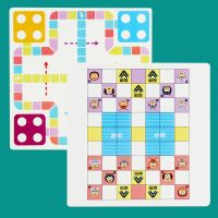 多功能桌面游戏棋玩具木制棋五子棋象棋儿童跳棋蛇棋|+斗兽棋